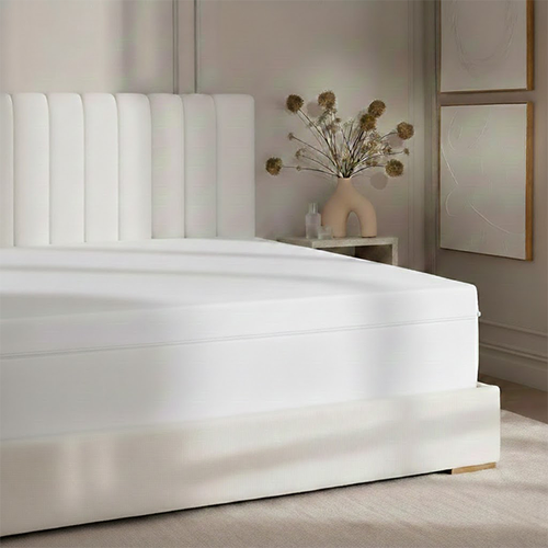 White Cotton Mattress Protector