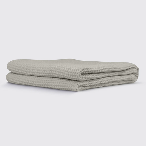 Ivory Waffle Blanket