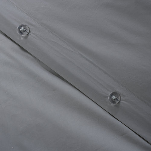 Sage Organic Cotton Percale Duvet Cover