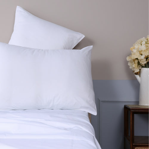 White Organic Cotton Percale Pillowcases