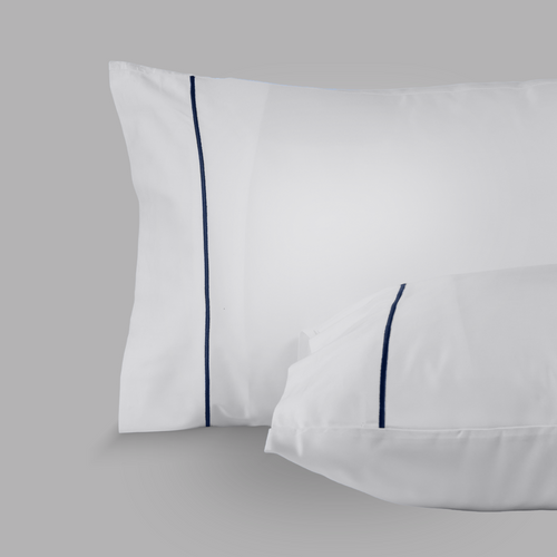 Nightfall Embroidered Sateen Pillowcases