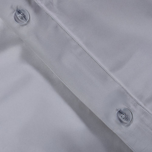 Light Grey Luxury Cotton Sateen Duvet Cover