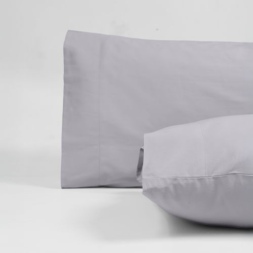 Light Grey Luxury Cotton Sateen Pillowcases