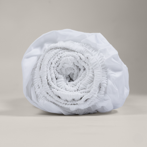White Luxury Cotton Sateen Duvet Cover