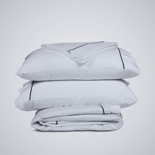 Nightfall Silky Soft Sateen Embroidered Duvet Set
