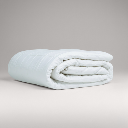 White Linen Cotton Quilt