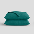 Green Lake Muslin Pillowcases