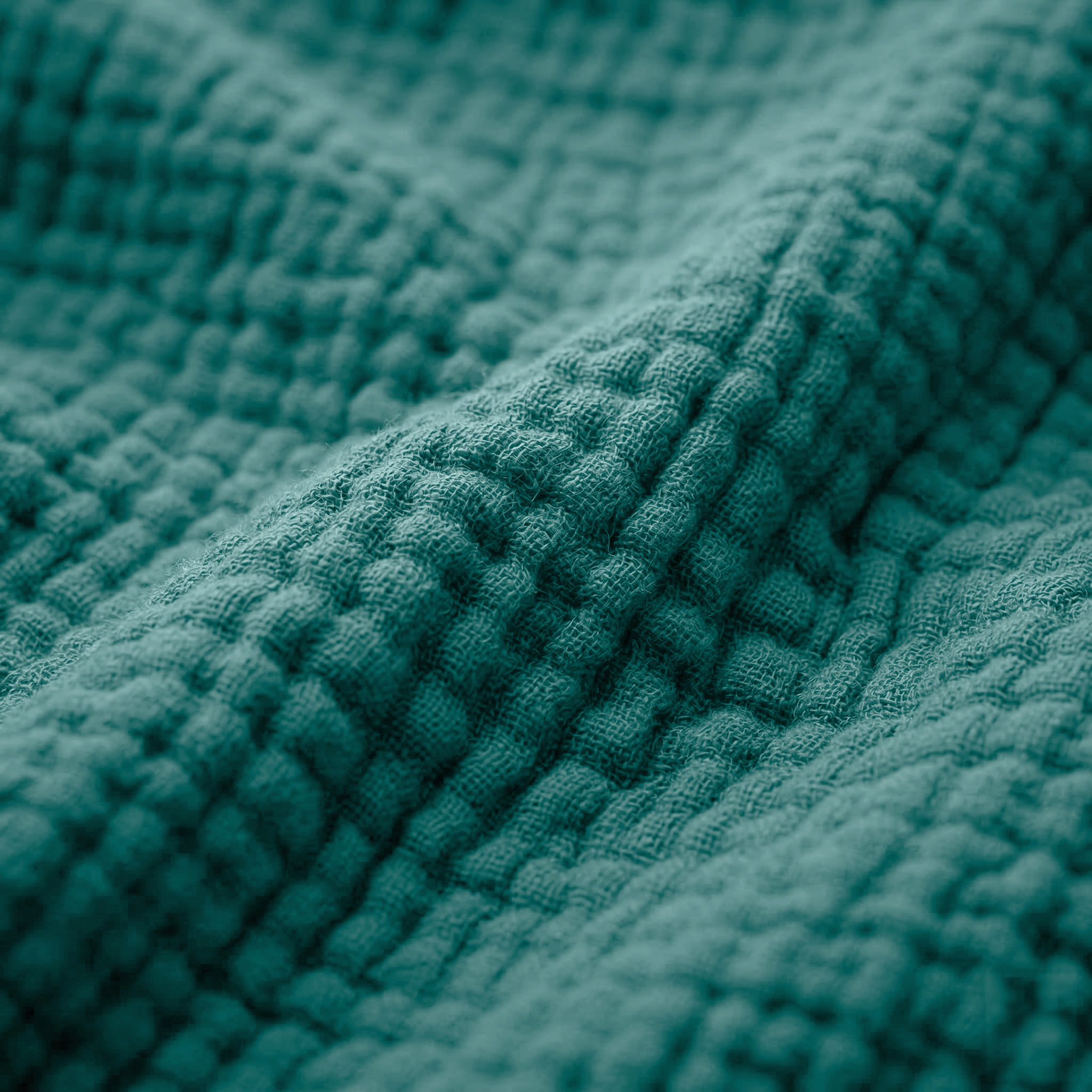 Green Lake Muslin Duvet Cover