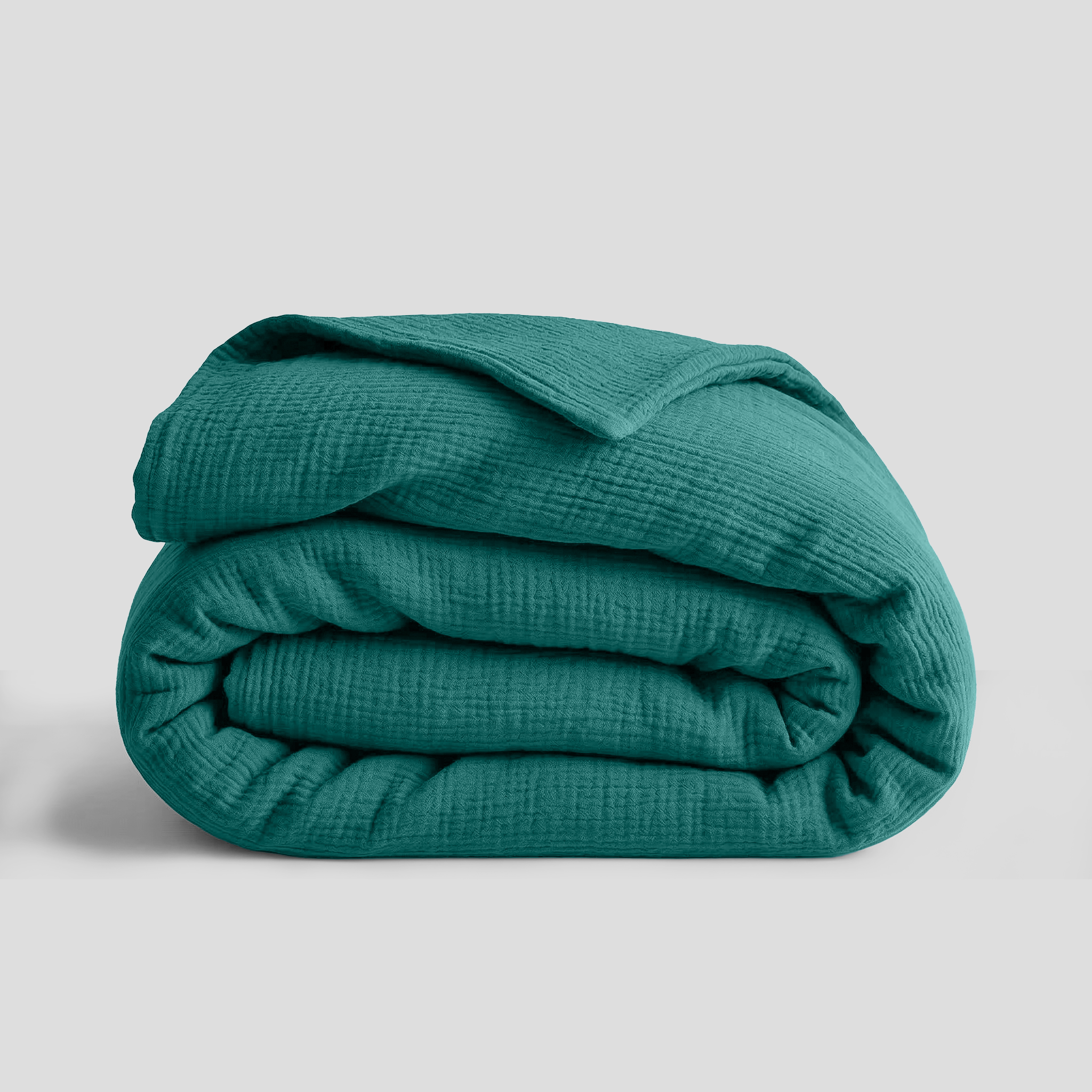 Green Lake Muslin Duvet Cover