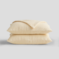 Soft & Breathable 4-Layered Organic Cotton Muslin Pillowcases