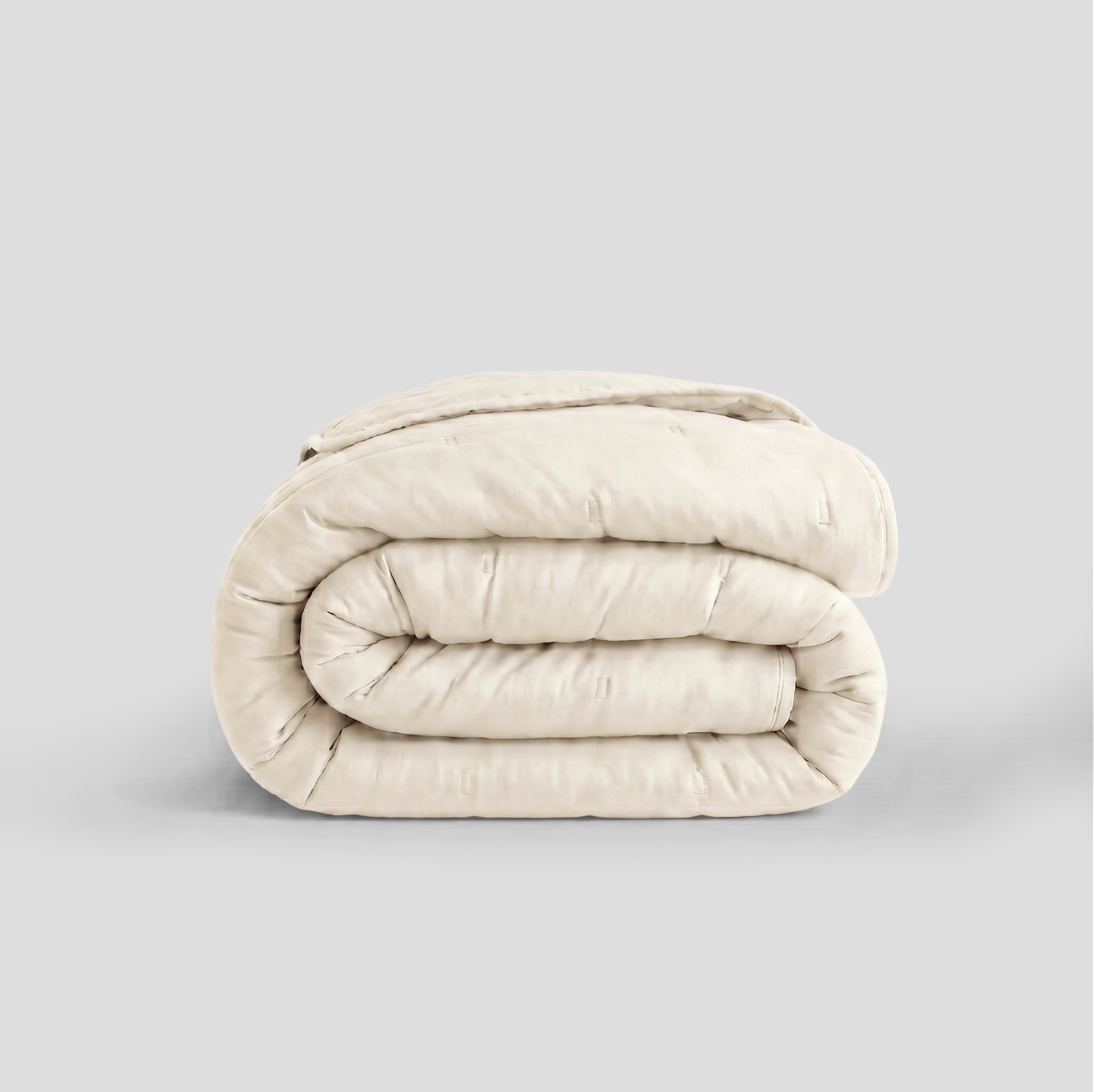 Ivory Airy Voile Quilt