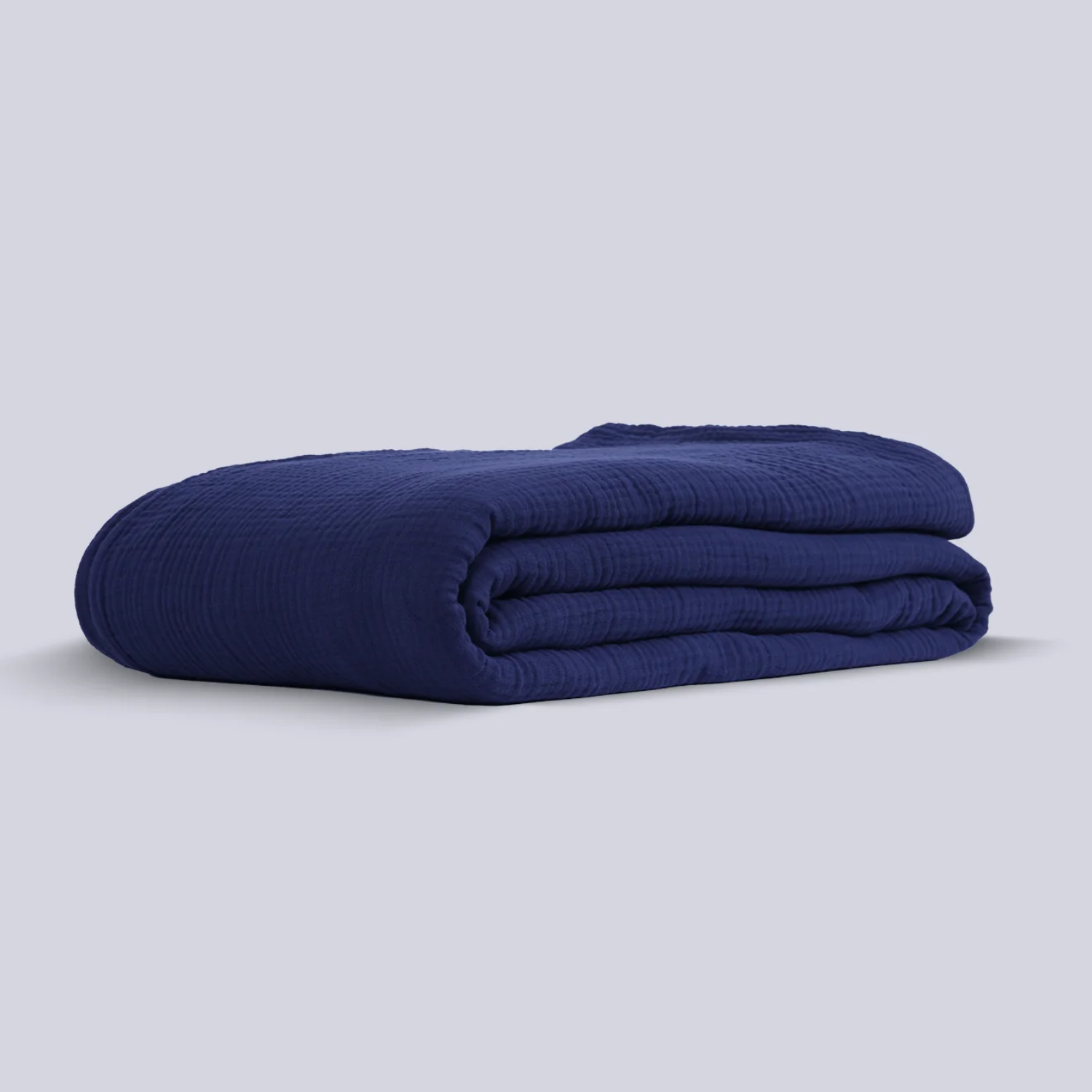 Astral Blue Muslin Duvet Cover