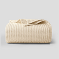 Ivory Waffle blanket
