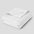 White Waffle throw
