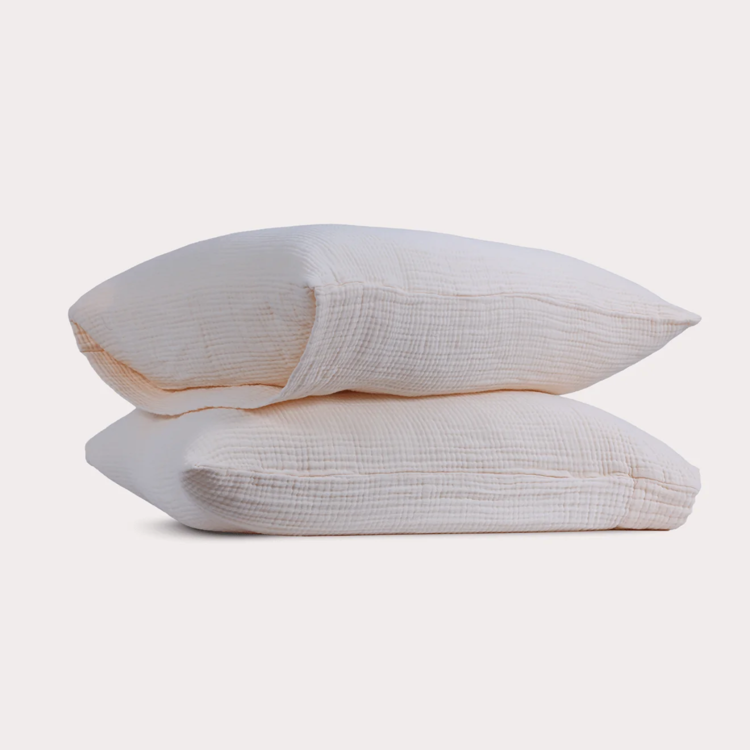 Butter Bean Muslin Pillowcases