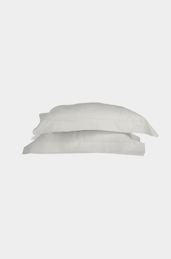 Classic Organic Percale Oxford Pillowcase Set