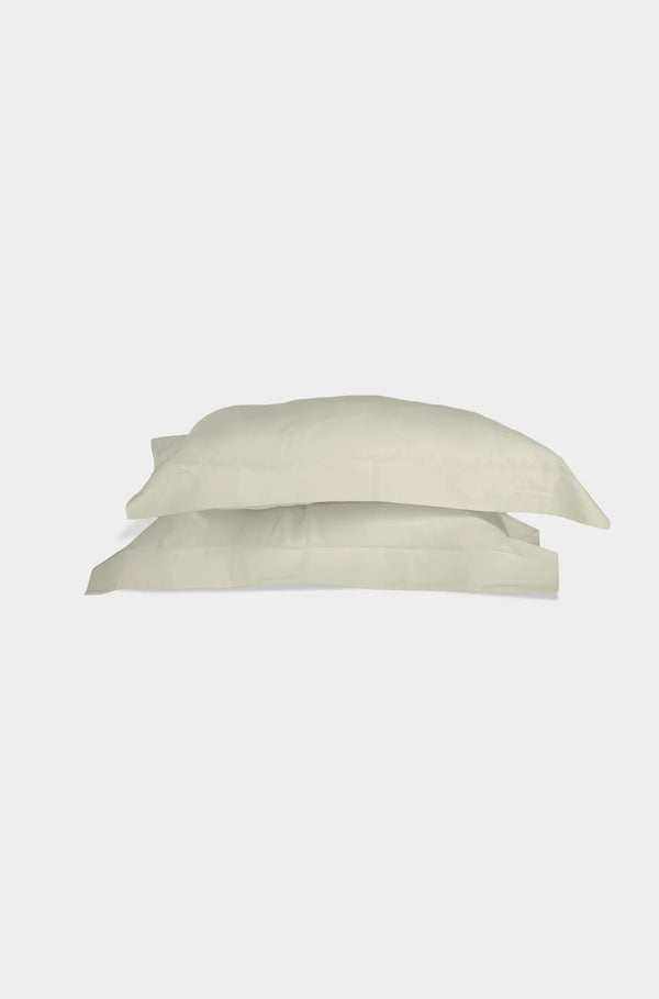 Classic Organic Percale Oxford Pillowcase Set