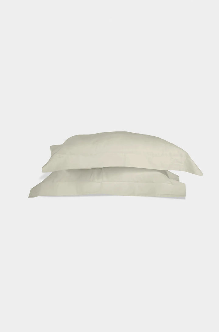 Classic Organic Percale Oxford Pillowcase Set