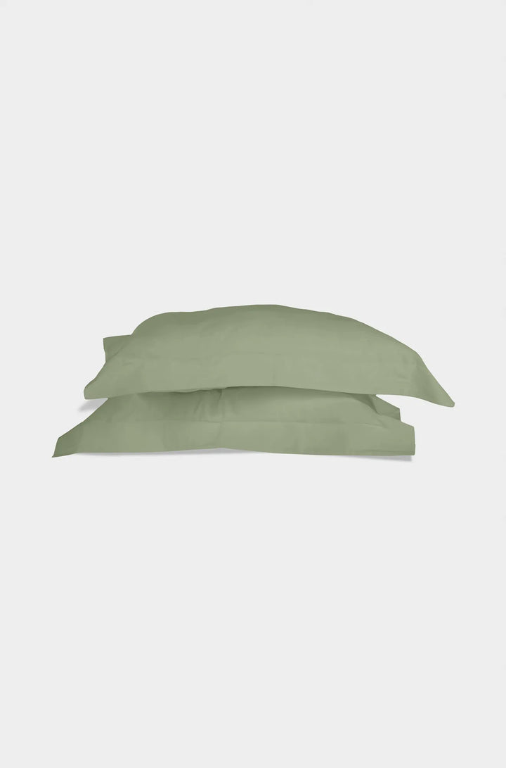 Classic Organic Percale Oxford Pillowcase Set