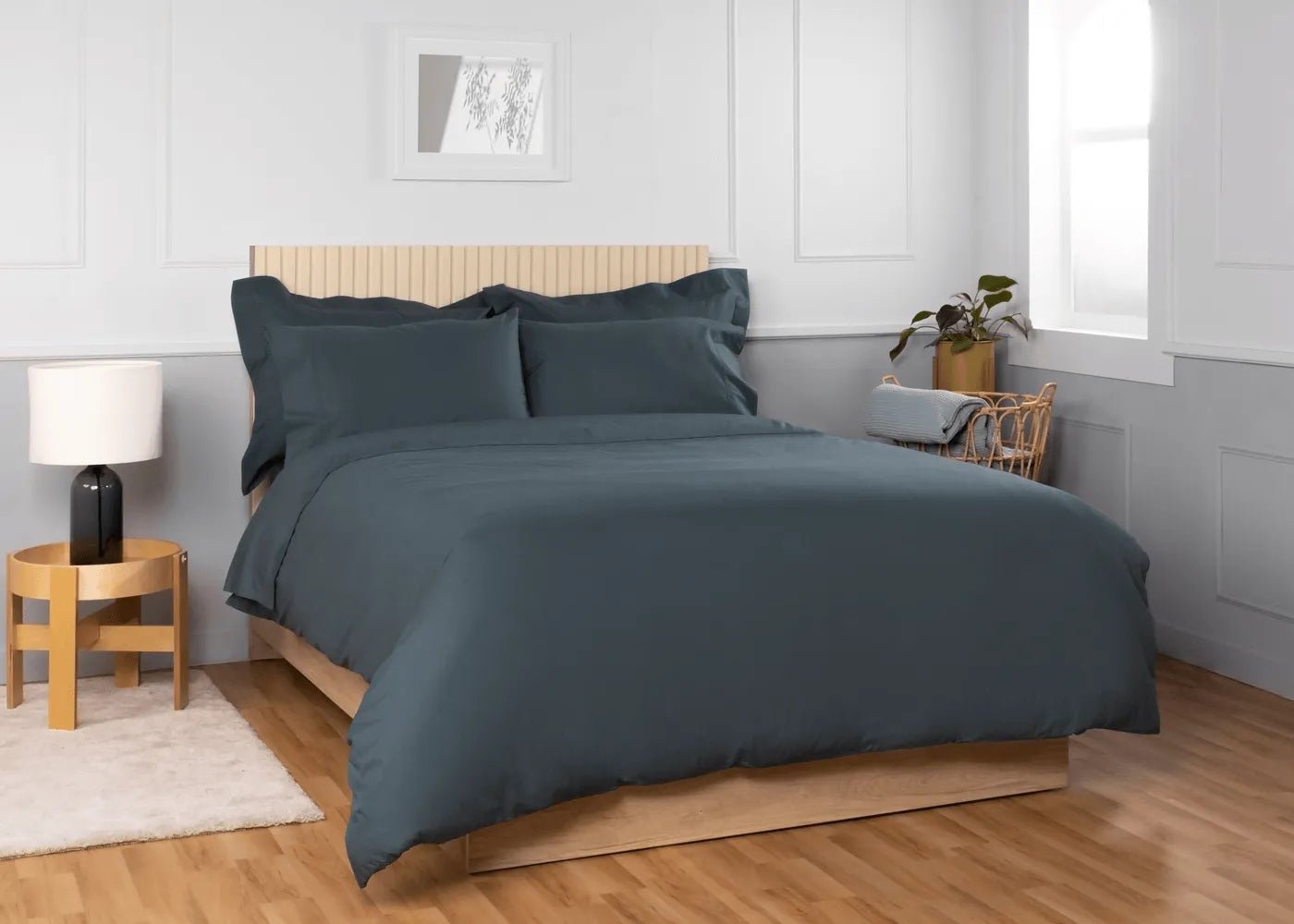 Nightfall Organic Cotton Percale Sheet