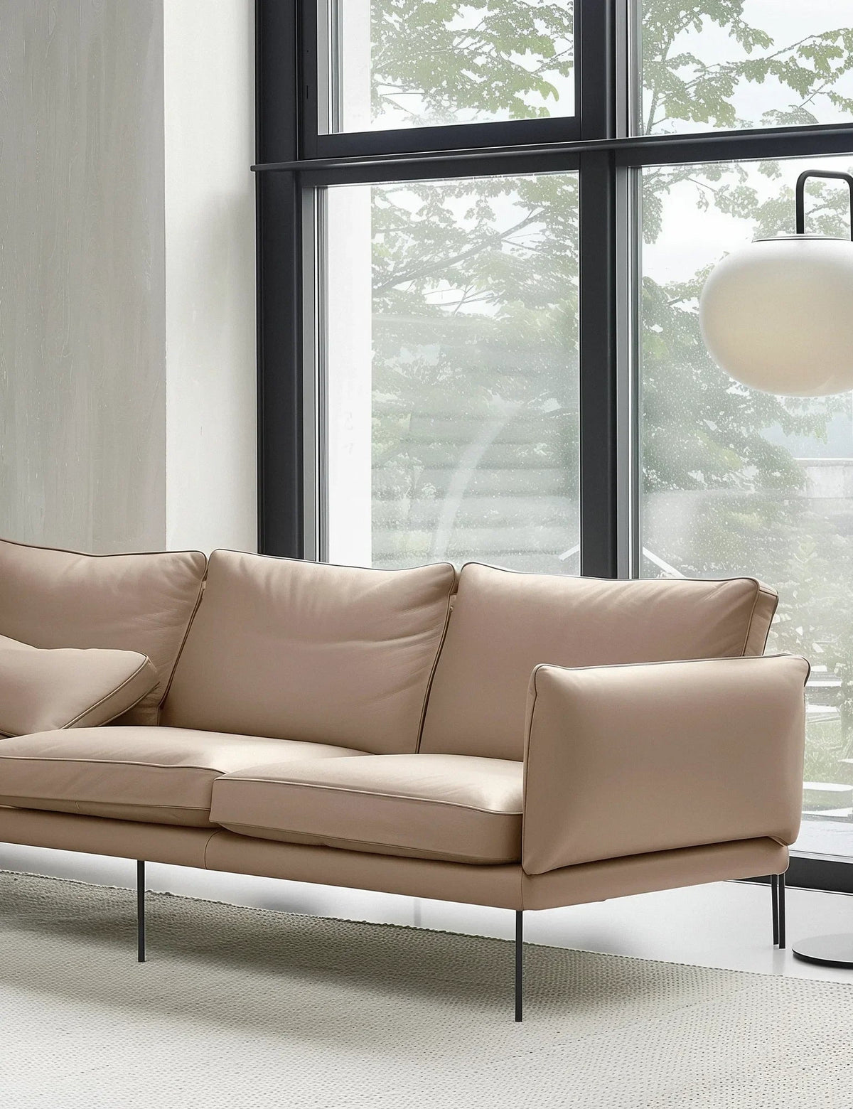 Contour Comfort Sofa Brown