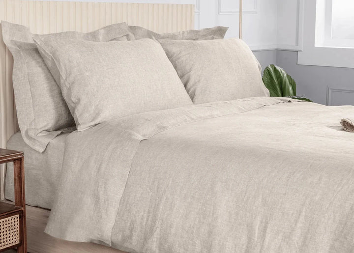 European Linen Chambray Oxford Pillowcase Set