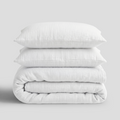 White Muslin Duvet Set