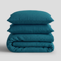 Green Lake Muslin Duvet Set