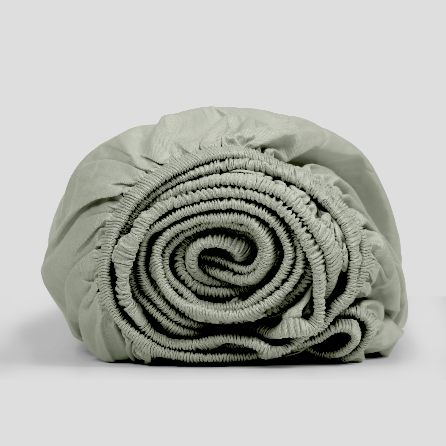 Sage Organic Cotton Percale Fitted Sheet