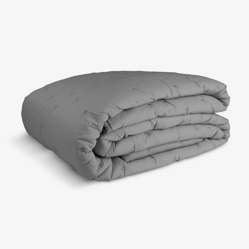 Light Grey Airy Voile Quilt