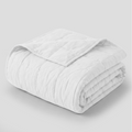 White Linen Cotton Quilt