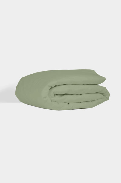 Sage Luxury Cotton Sateen Duvet Cover