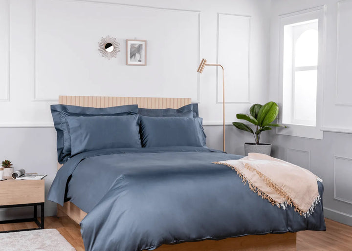 Luxury Organic Sateen Oxford Pillowcase Set