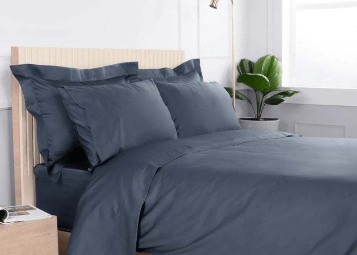 Luxury Organic Sateen Oxford Pillowcase Set