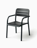 Metro Steel Chair Black