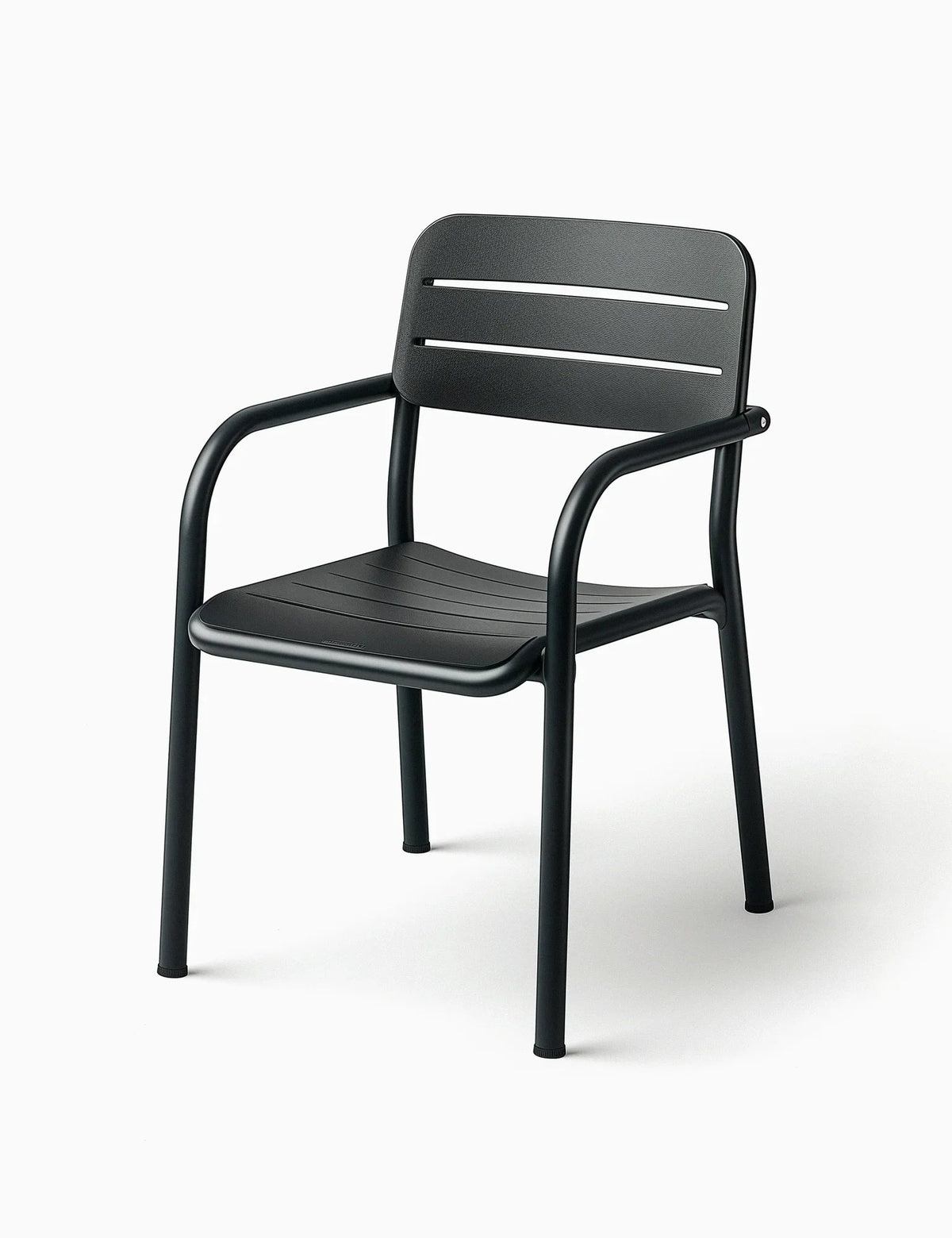 Metro Steel Chair Black