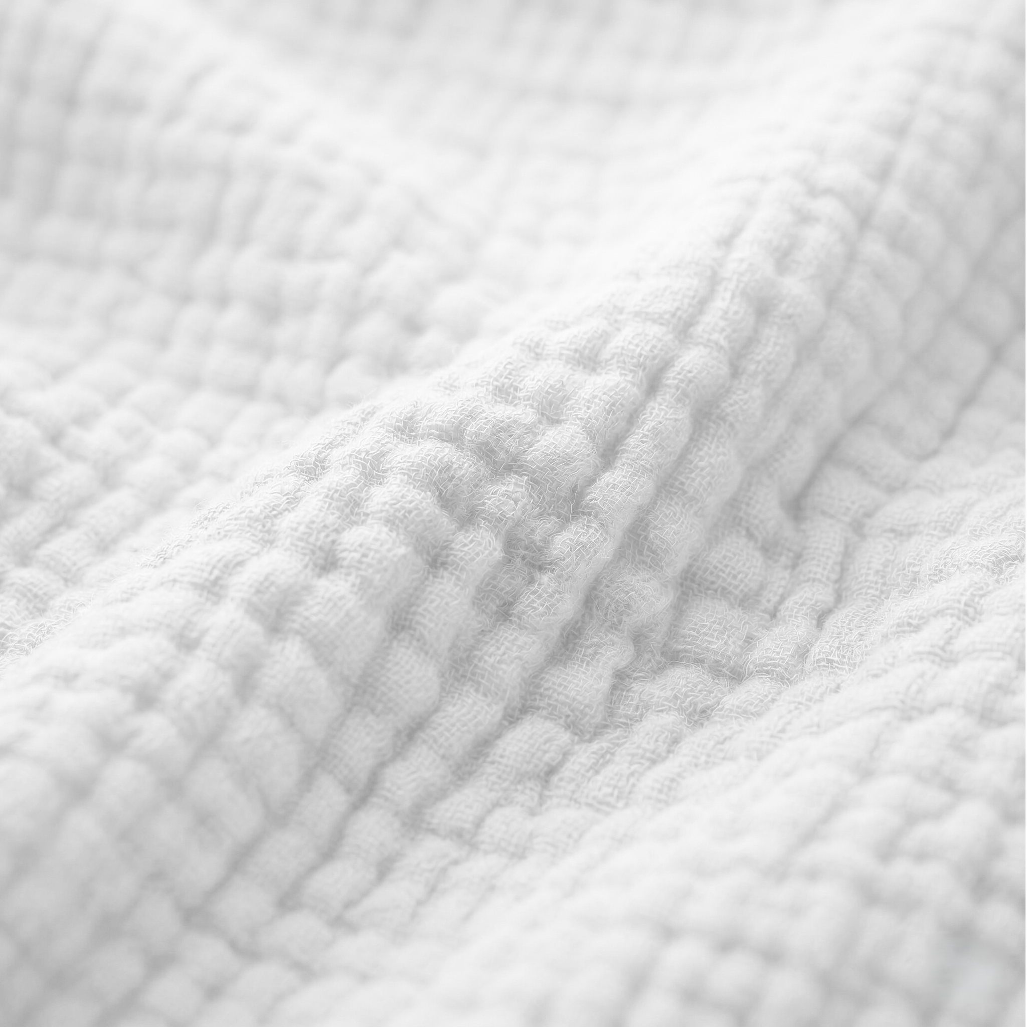 White Muslin Square Pillowcases