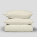 Ivory Organic Cotton Percale Cover Set