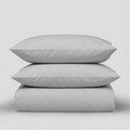 Light Grey Organic Cotton Percale Cover Set