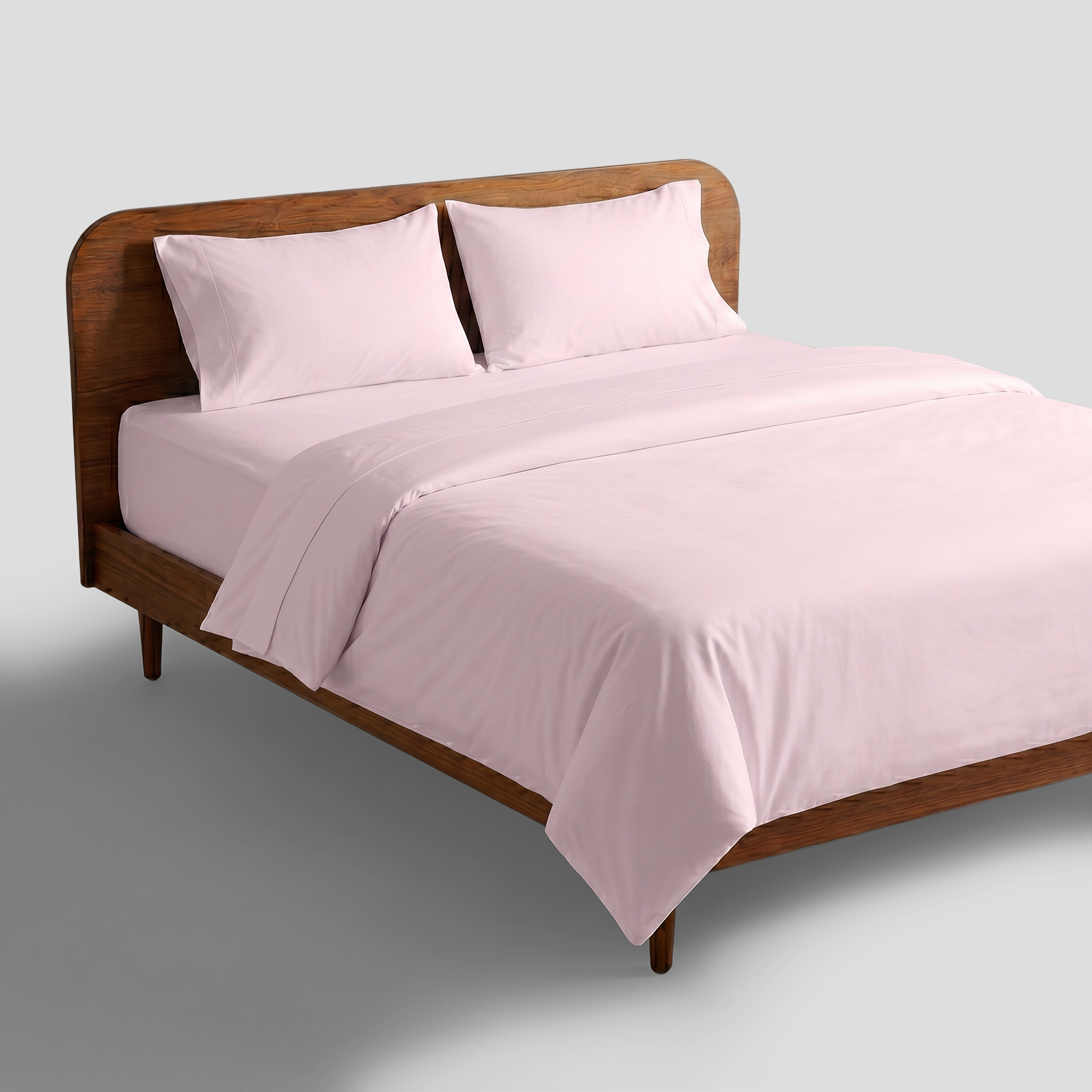 Soft Blush Organic Cotton Percale Cover Set