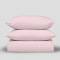 Soft Blush Organic Cotton Percale Cover Set