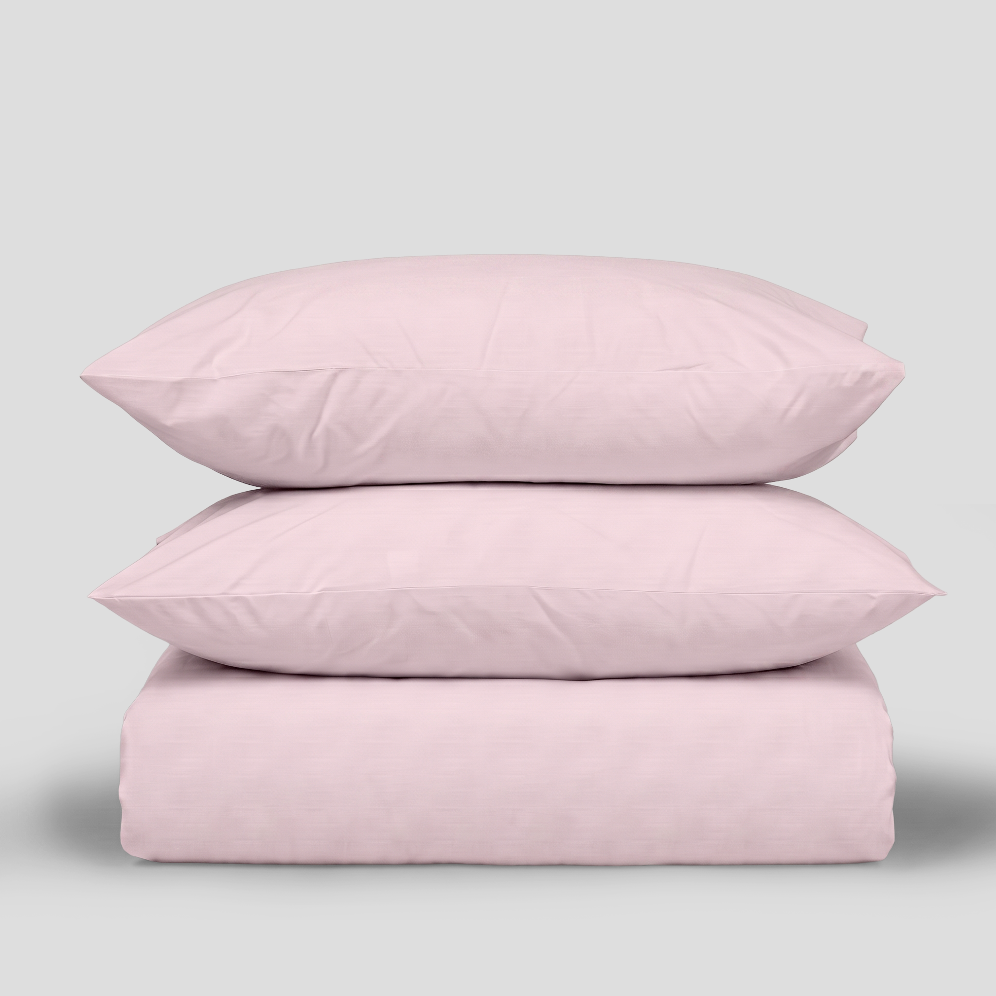 Soft Blush Organic Cotton Percale Cover Set