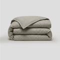 Natural European Linen Chambray Duvet Cover