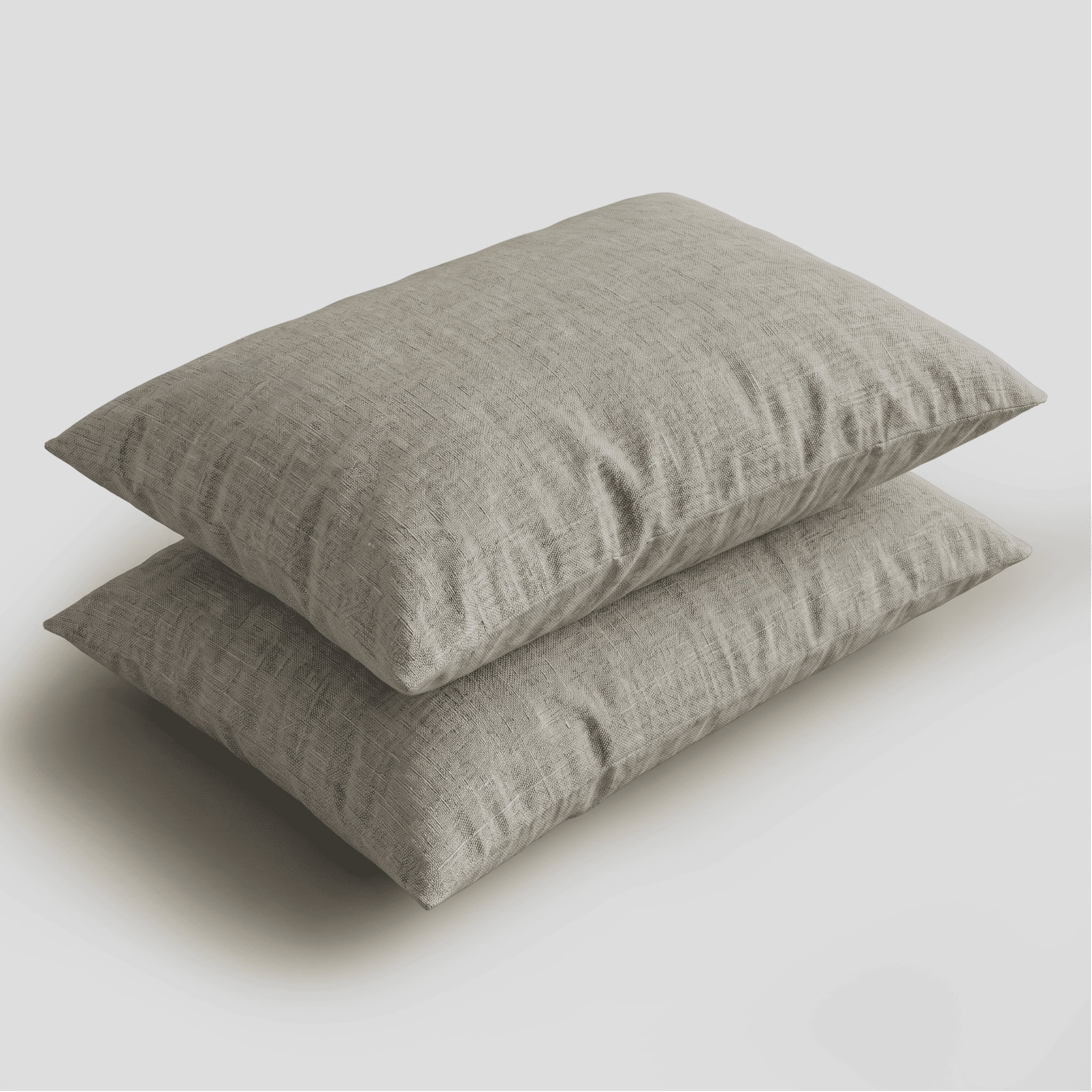Natural European Linen Chambray Pillowcases