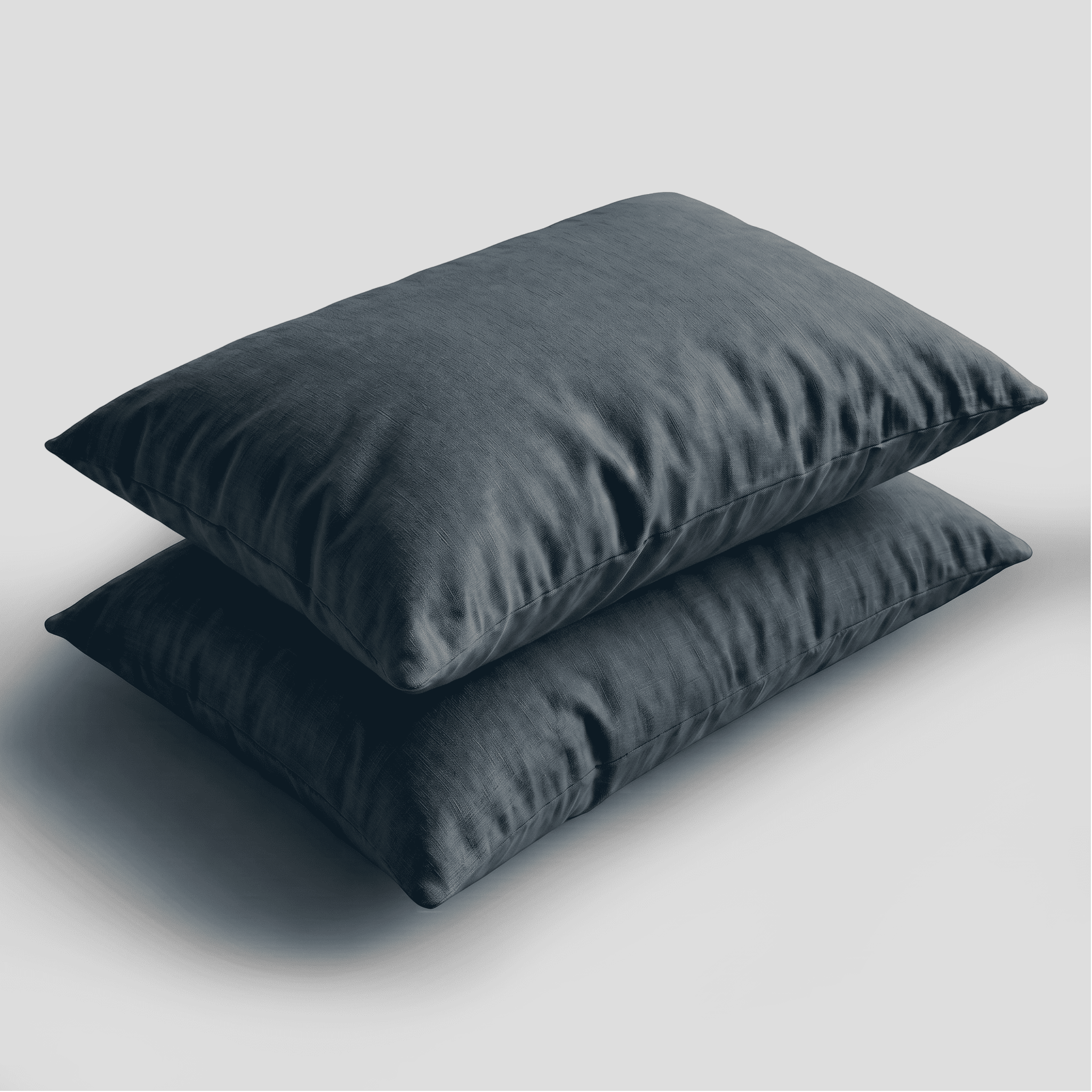 Nightfall European Linen Chambray Pillowcases