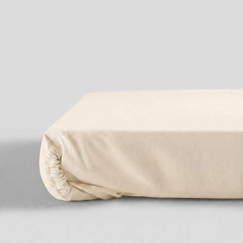 Butter Bean Organic Cotton Percale Extra Deep Fitted Sheet