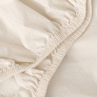 Butter Bean Organic Cotton Percale Extra Deep Fitted Sheet