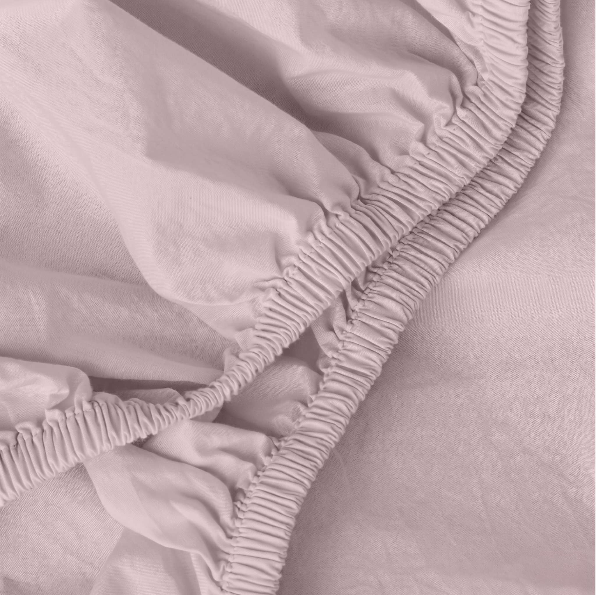 Soft Blush Organic Cotton Percale Extra Deep Fitted Sheet