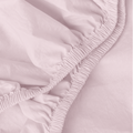 Soft Blush Organic Cotton Percale Extra Deep Fitted Sheet