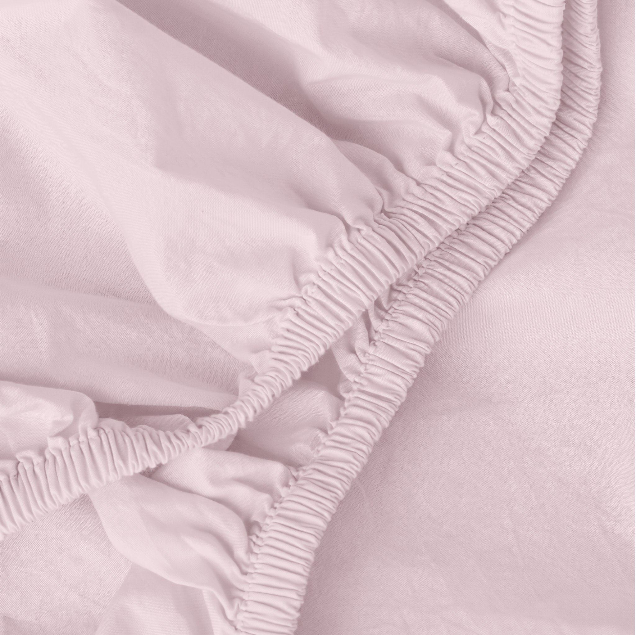 Soft Blush Organic Cotton Percale Extra Deep Fitted Sheet